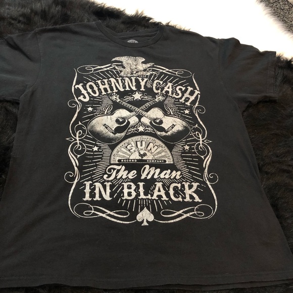 GUC Johnny Cash graphic band tee sz Large - Picture 1 of 6